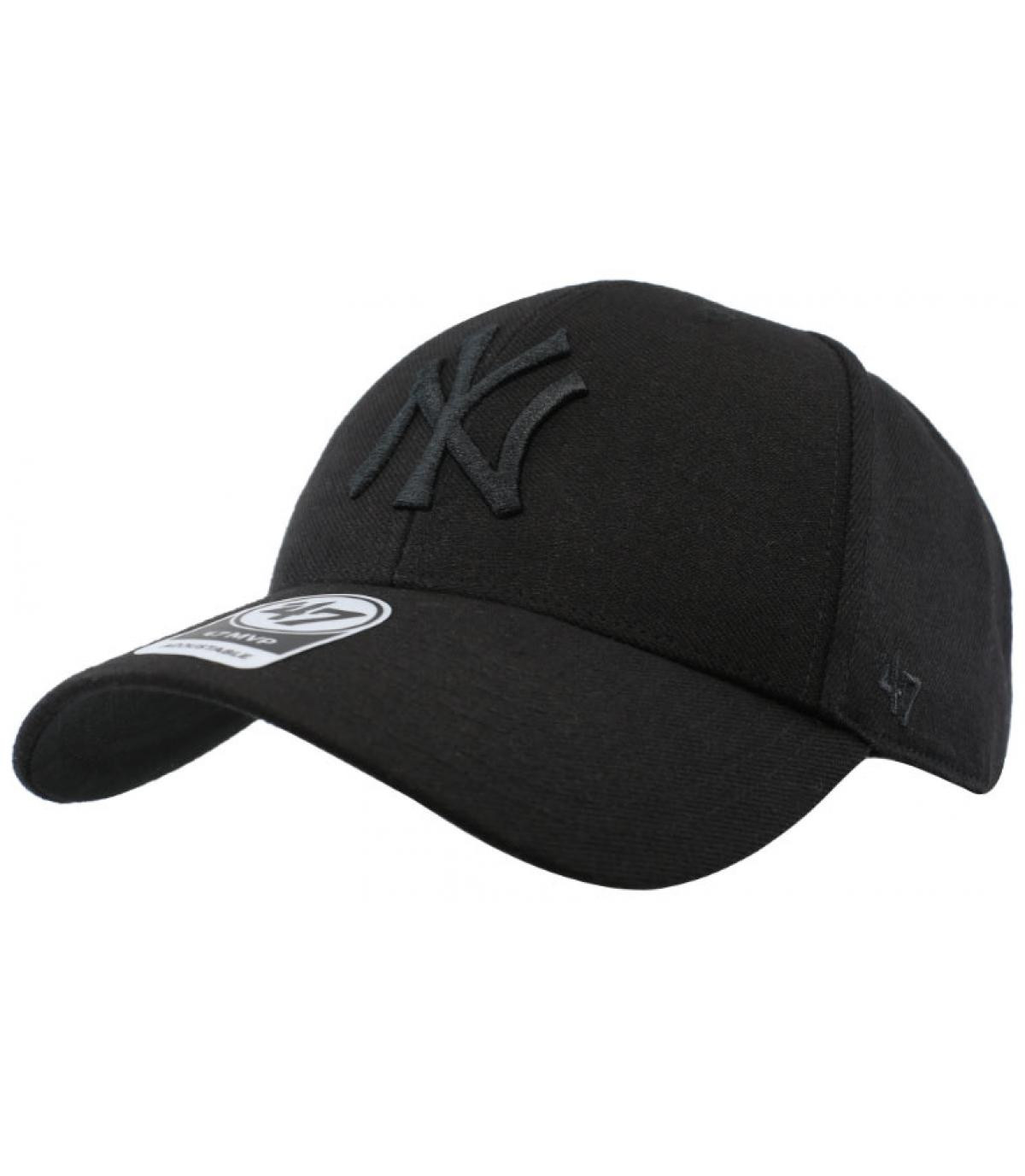 MVP NY snapback all black 47 Brand